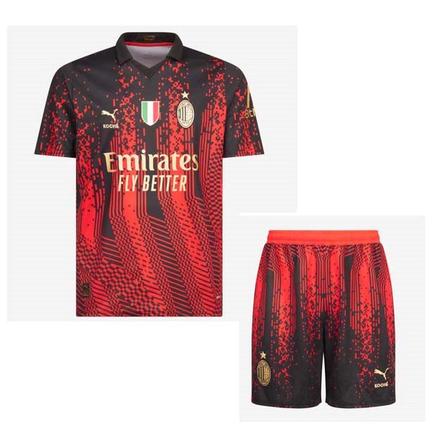 Camiseta AC Milan 4th Niño 2022/2023 Rojo